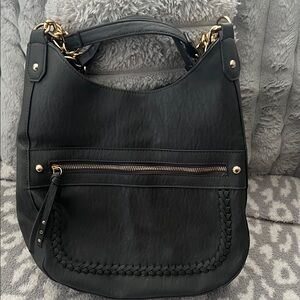 Jessica Simpson Grey Leather Women's Bag
